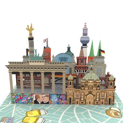 Berlin Pop-Up Karte