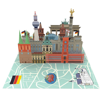 Berlin Pop-Up Karte