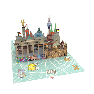 Berlin Pop-Up Karte