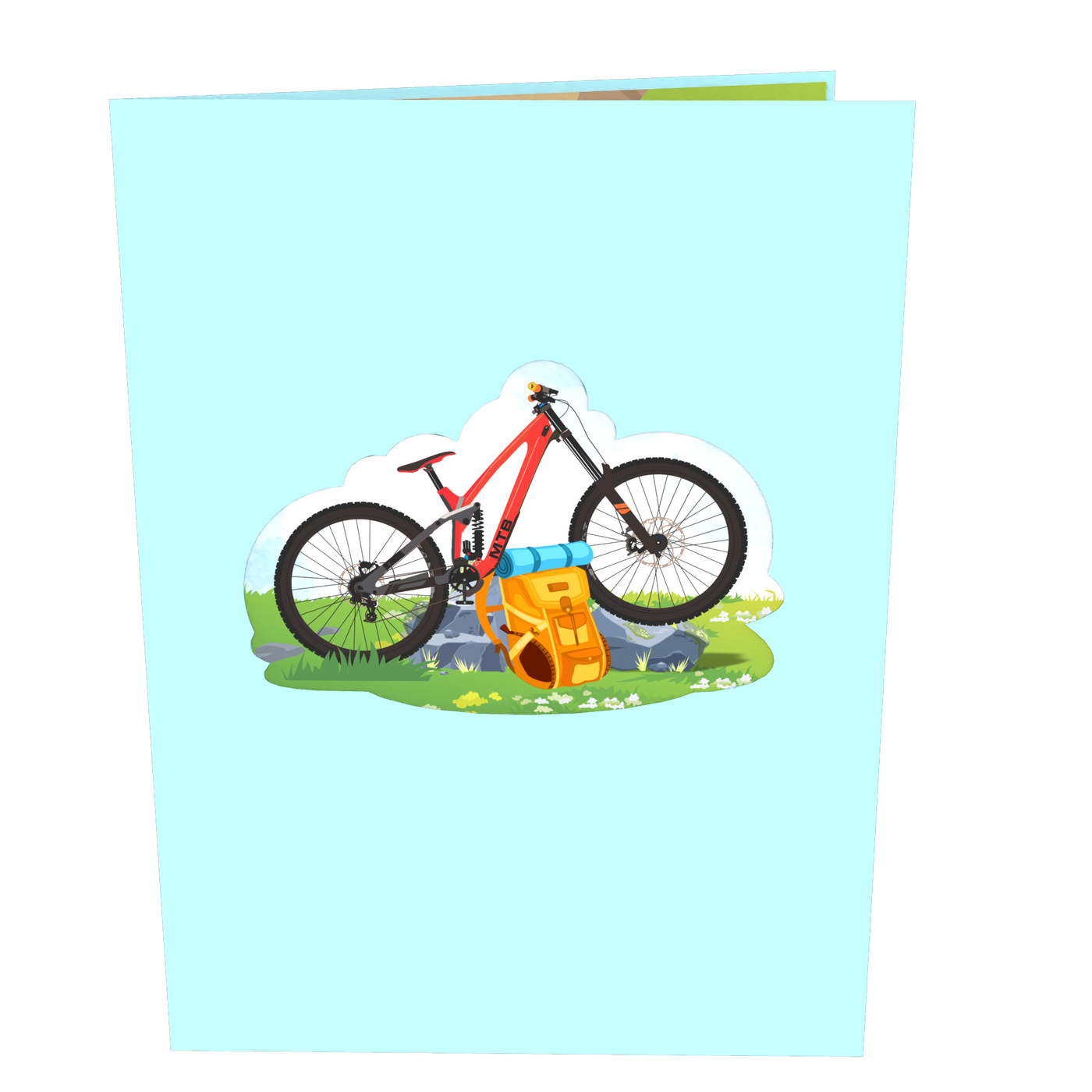 Fahrrad / MTB - Pop-UP Karte