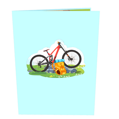 Fahrrad / MTB - Pop-UP Karte