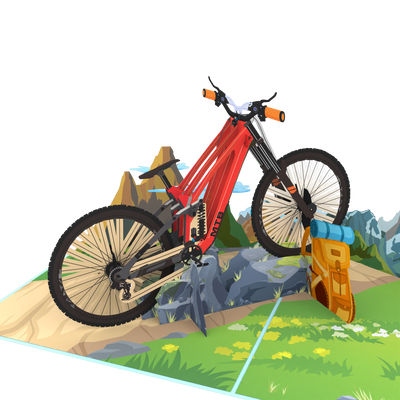 Fahrrad / MTB - Pop-UP Karte