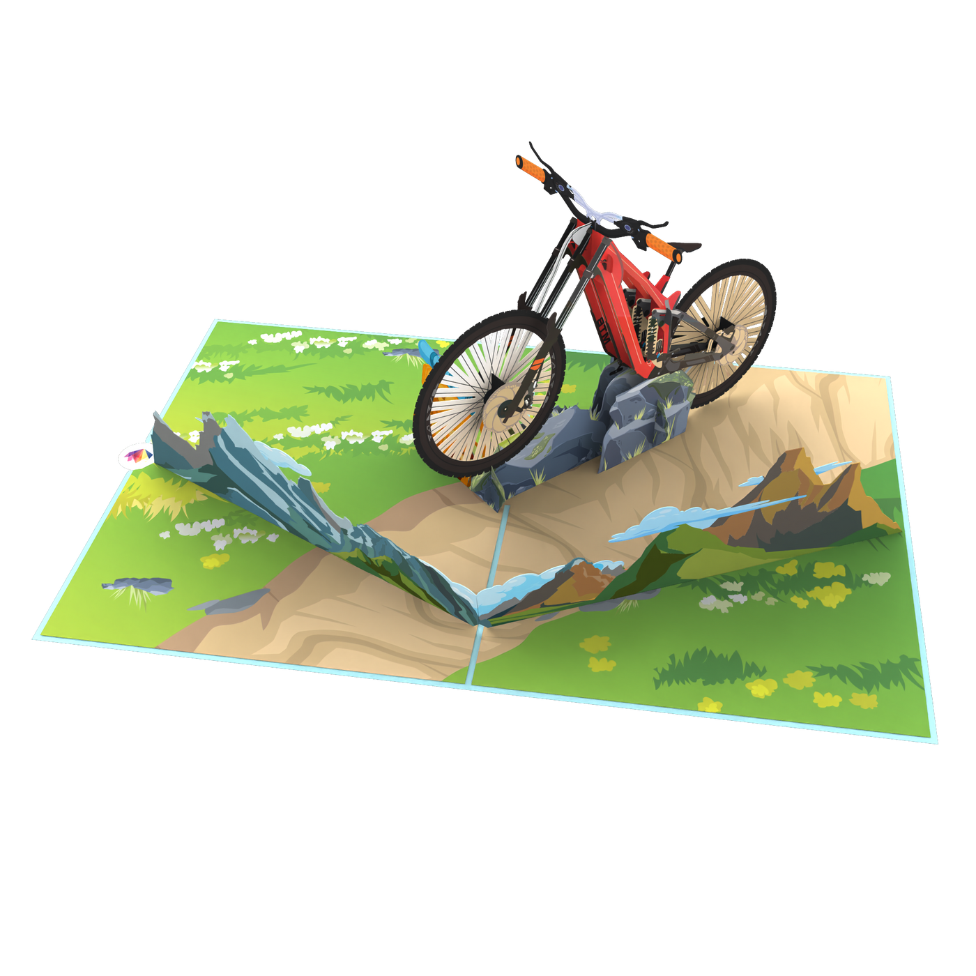 Fahrrad / MTB - Pop-UP Karte
