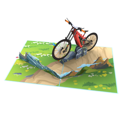 Fahrrad / MTB - Pop-UP Karte