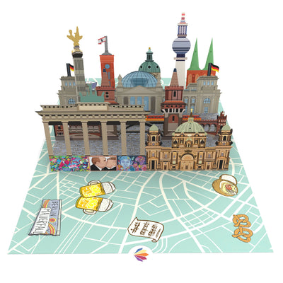 Berlin Pop-Up Karte